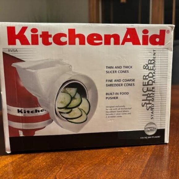 KitchenAid Slicer & Shredder Stand Mixer Attachment - Picture 1 of 3